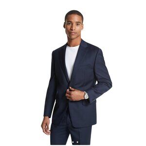 Michael Kors Navy Wool Blend Sports Coat Blazer